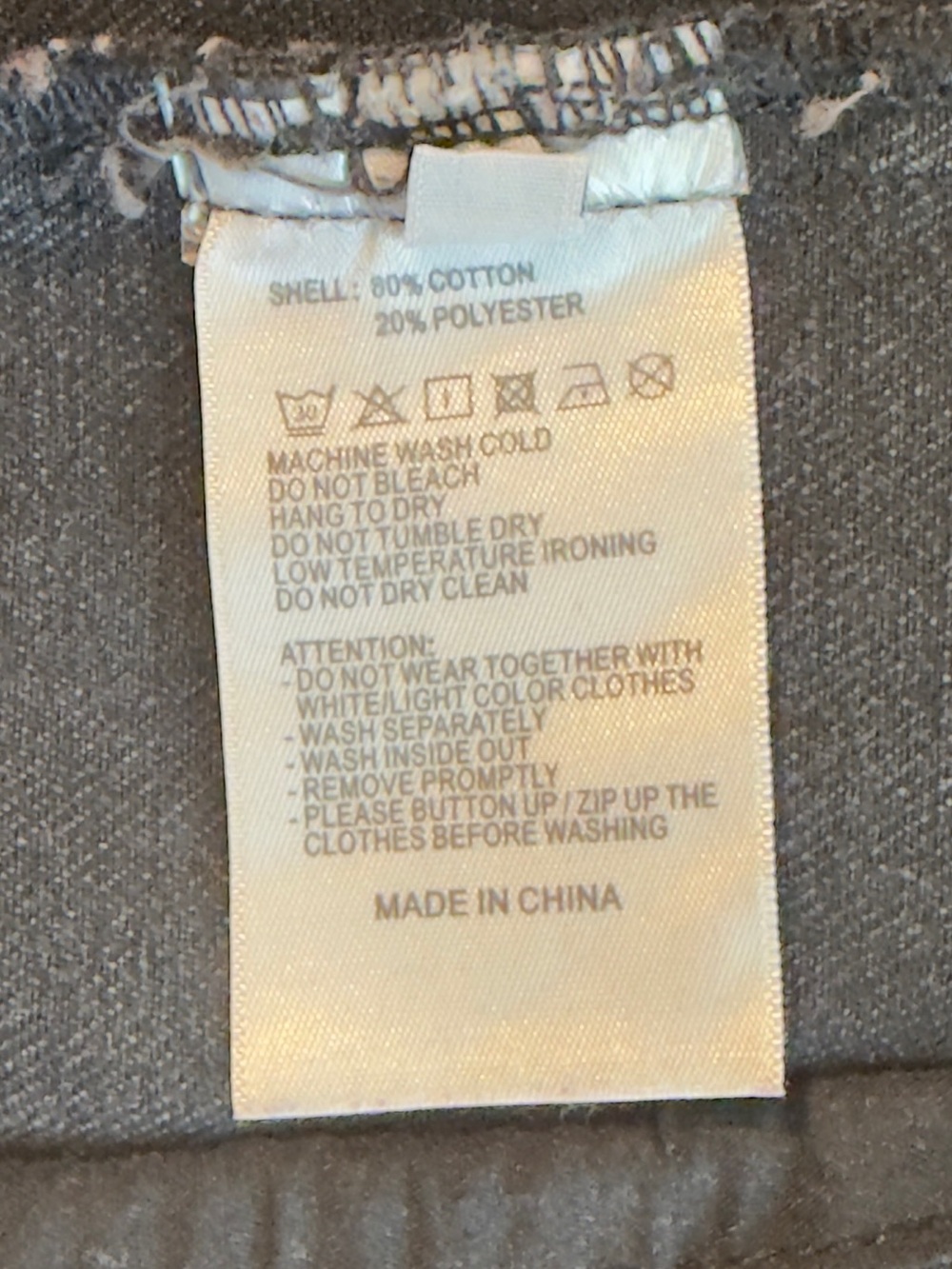 Brandy Melville Black Washed Denim Jacket - Picture 4 of 5